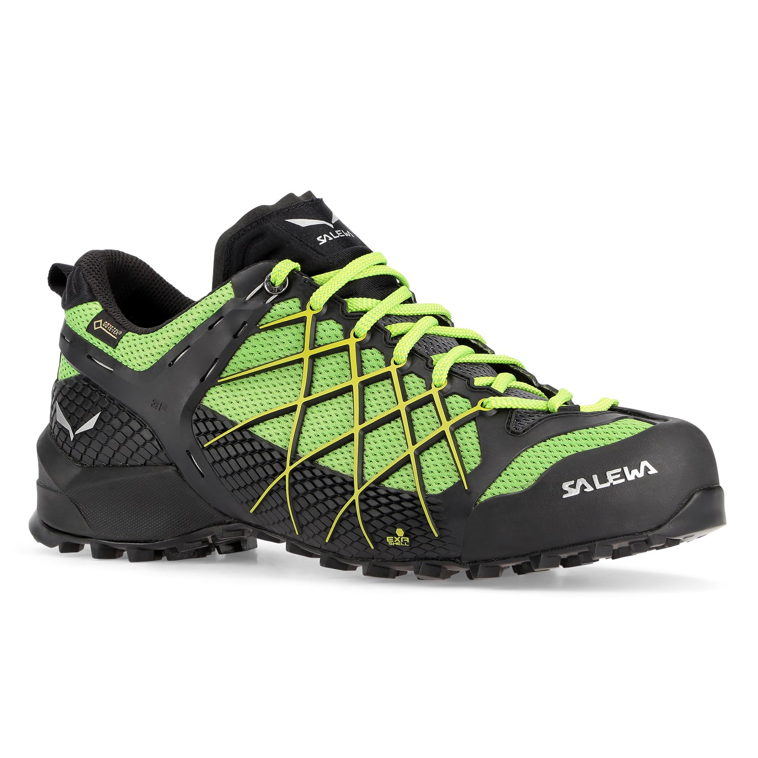 Salewa Wildfire GORE-TEX® Erkek Outdoor Ayakkabı Yeşil/Siyah/Sarı Türkiye 580691USA